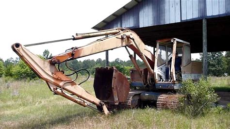 older excavators for sale